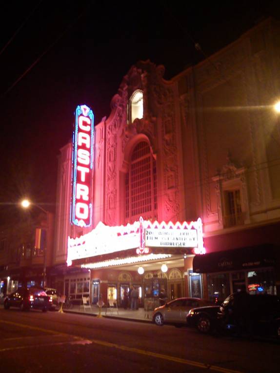 O conhecida região de Castro, em San Francisco, na Califórnia, nos Estados Unidos